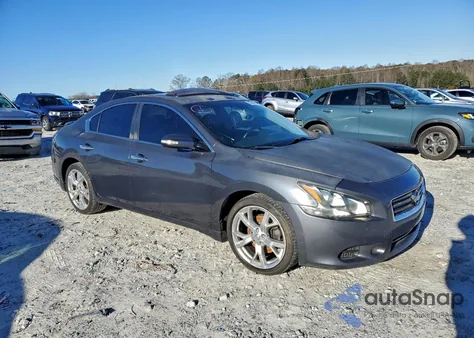 2012 Nissan Maxima S z USA, uszkodzony, nr VIN 1N4AA5AP4CC813599